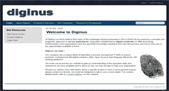 Desktop Screenshot of diginus.co.uk